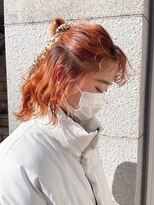 ゲーム 原宿店(GAME)&nbsp;ぐるぐるウェーブ×オレンジカラー