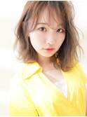  ことりベージュゆるふわミディアム