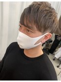 2021's マッシュ刈り上げ無造作ヘア