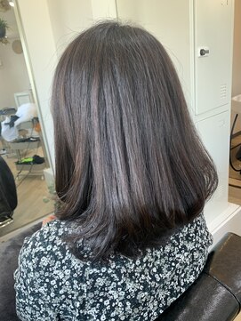 エンリー(ENlee) 【白鳥未来】ラベンダーグレージュ×ワンカールミディアム