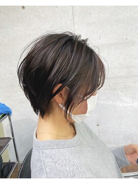 ガルボ ヘアー(garbo hair) 似合わせ骨格カット10代20代30代ゆるふわショートヘア