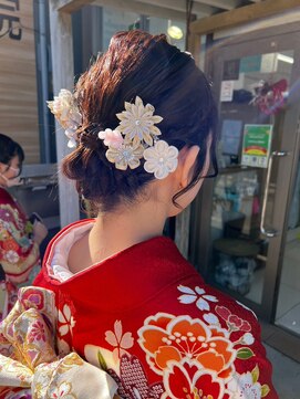 バイブス バイ ケンジ(vibes by KENJE) 着付け　ヘアセット