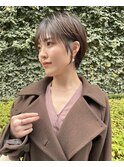 大人ガーリー/前髪あり/美人ショート/チョコレート@田中俊成
