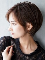 カライング(ing)&nbsp;大人ショートボブ丸みショートカットマッシュショート前髪あり