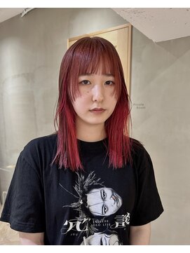 ローレン(LOREN) グレージュカラーミルクティーカラーインナーカラーダブルカラー