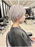 30代40代50代耳かけショート前髪なしハンサムショートカット4970