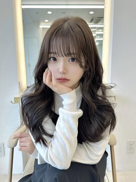 マウル 栄(MAEUL) 大人ガーリー　ダークアッシュ