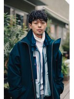 ボンド 三軒茶屋(Bond)&nbsp;メンズマッシュ×癖毛風パーマ【三軒茶屋 メンズカット RYUKI】