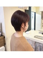 インス(ensue)&nbsp;20代30代40代人気大人美人大人可愛いショートピンクブラウン