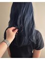 シキ 渋谷(siki)&nbsp;1ブリーチからできるネイビー◎