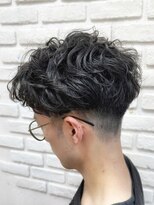 ビランチェ 池袋(bilancia)&nbsp;束感ツイストスパイラルパーマ/ツーブロック/刈り上げ/池袋