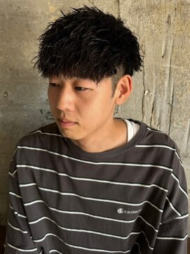 アルフレッド 平針店(alfRed) ツイストスパイラル　刈り上げ　ツーブロック　束感　マッシュ