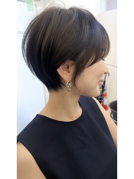 ゴカン バイ ジル ブラン 名古屋(Gokan by JIL BLAN) ハイライトバレイヤージュダブルカラーショートカット30代40代