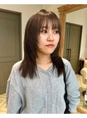 【farfara】顔まわりレイヤーミディアム(問屋町テラス)大島結衣