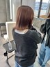 透明感ケアカラー+ ［TOKIO］クイックトリートメント+marbbスパ