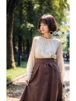 ムオン 浜町店(muon)&nbsp;ナチュラルで決まるボブ