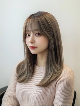 モードケイズ 六甲道店(MODE K’s) ベージュ ピンクヘアー ピンク【六甲道/髪質改善】