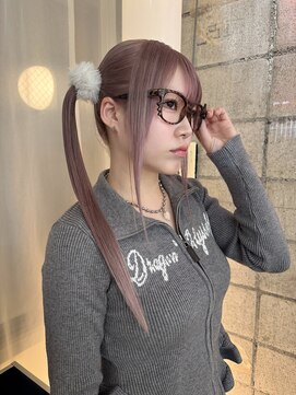 ハコ プラス(HACO+) 【Haco＋】Ibuki_艶ハイトーン×ピンクラベンダー