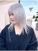 縮毛矯正履歴でも◎髪質改善ダブルカラーカット【神栖美容室】