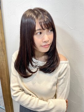 ギフト(Gift. hair&spa) 【Gift.hair&spa】ミディアム×レイヤー