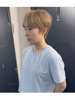 アフィナー 新宿(Afinar)&nbsp;マッシュショート/ミルクティーベージュ