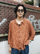 レガシーヘアーデザイン(Legacy hair design) Kazu × 大人ヘア グランジパーマ ミディアムヘア ミディカール