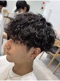 渋谷波巻きスパイラルパーマ緩めシャドウパーマツイストパーマ
