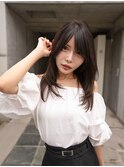 池袋美容室HOLON【セミロングレイヤーカット】