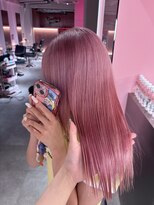 ダズリングディア(Dazzling Deer)&nbsp;ペールピンク／ロング／ハイトーン／ストレート／学割