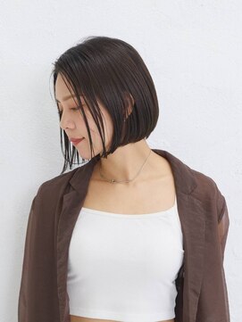 リュール バイ ヘッドライト 北千住店(lueur by HEADLIGHT) ミニマル切りっぱなしボブ