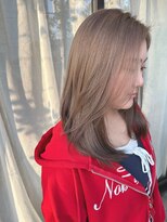 グラック(glac) ミルクティーベージュ/ダブルカラー