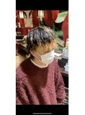 ブリーチパーマ