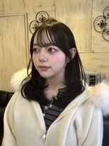ヘアーアンドメイク シークタチカワ 立川店(Hair&Make Seek)&nbsp;【澤飯】小顔効果抜群◎盛れる顔周りカット×ミディアムレイヤー
