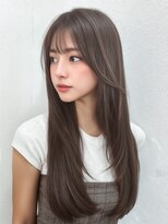 クラン(clan)&nbsp;イメチェンヘアスタイル 、ピンクベージュ、前髪カタログ