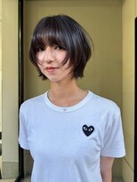 ゴートゥデイ 福岡大名Bellus店(GO TODAY) ボブウルフ/ウルフボブ/ウルフカット/ショートウルフ