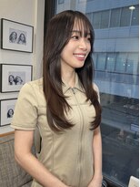 ポール(pole)&nbsp;札幌髪型　大人可愛い小顔に見えるザクザクレイヤー