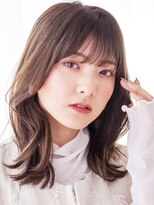 アッシュ 本牧店(Ash)&nbsp;韓国風くびれミディ×マロンブラウン