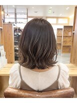 アドラーブル ココロ 新潟(adorable CoCoLo) 外ハネくびれボブ×ショコラブラウン♪大人可愛い垢抜けヘア