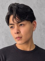 ハイプ マン 藤沢(HYPE MAN)&nbsp;フェザーパーマ毛流れパーマセンターパートニュアンス藤沢