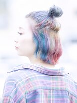 タンタントザクワフュール(Ten Tante the coiffure)&nbsp;ユニコーンカラー