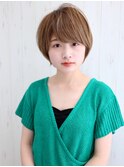 【HALE銀座】30代40代◎ナチュラル小顔ショートボブ