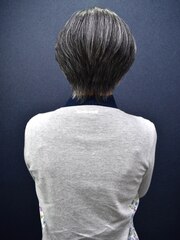 【60代女性髪型】春夏ショート