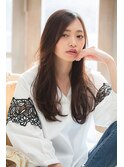 大人可愛いツヤ感☆ナチュラルヘルシーロング