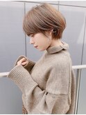アッシュブラウン/フォギーベージュ/20代/30代/40代/ショート