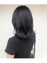 シェノン 梅田(CHAINON)&nbsp;くびれミディ×韓国人風暗髪×セミウェットウェーブ