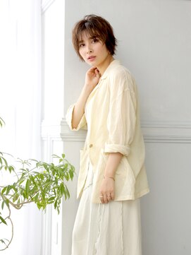 モーラ 浅香山店(MOLLA) 動きが心地よいショートvol.2【夏カラー/グレーベージュ】