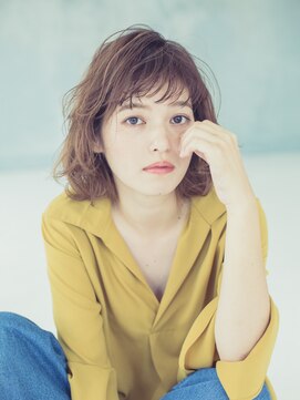 美容室チック 大島店(chic) 柔らかハイトーンミディ［大島/大島駅］