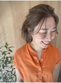 [BACCA 川田] 大人女子　アンニュイ　ゆるポニーアレンジ