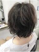 脱ボブ・柔らかニュアンスパーマ