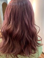 ネウィ ハウオリ 札幌駅前(newi hau'oli)&nbsp;ハイトーン艶カラー/ケアブリーチ/モテかわピンク♪